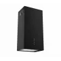 Wandhaube AKPO WK-4 CUBERA WL Schwarz Matt T520 M3, 400 mm, 450 m³/h, Aluminiumfilter