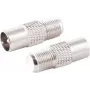 Adapter IEC-Stecker auf F-Buchse ShiverPeaks 85322-SET10 Set mit 10 Stück — Konnektivitätsadapter
