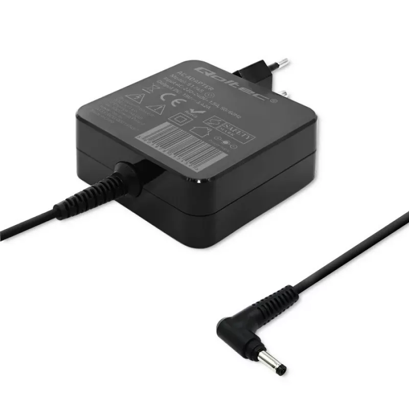 Qoltec 51745 Netzteil/Wechselrichter Indoor 65 W Schwarz