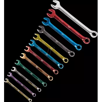 Ringschlüssel-Satz c.k tools T436M12ST — 12-teilig, Größen 6–19 mm