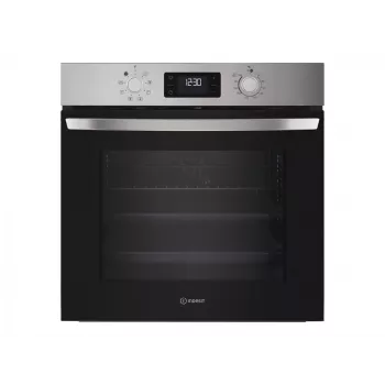 INDESIT Backofen | IO 255HU X | 71 L | Elektro | Hydrolytisch | Elektronisch | Höhe 59,5 cm | Breite 59,5 cm | Edelstahl