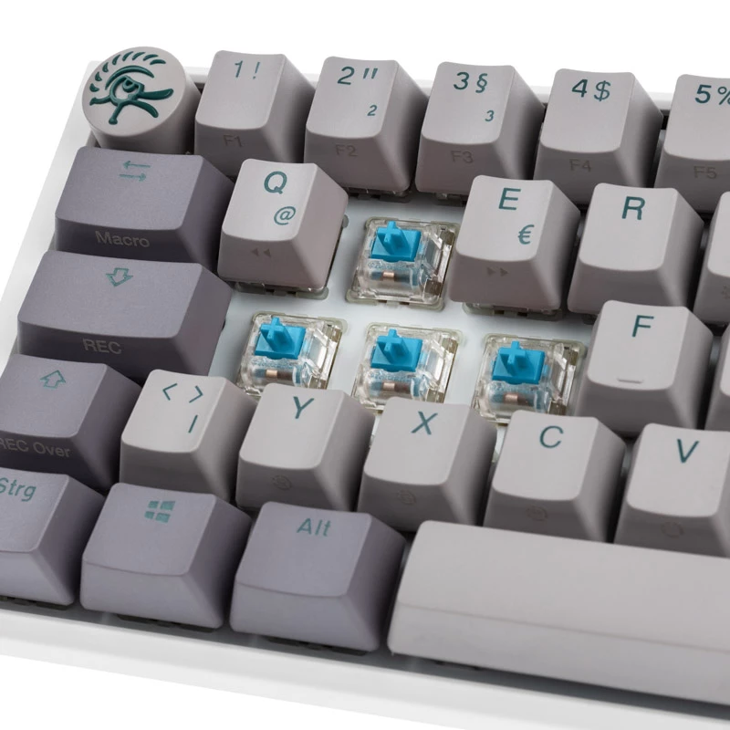 Ducky One 3 Mini Tastatur Gaming USB Grau