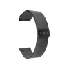 Uhrenarmband FIXED Mesh Strap FIXMEST-18MM-BK 18 mm Schnellwechsel schwarz Metallmesh