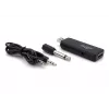 Karaoke-Mikrofon MEDIA-TECH MT395 Accent Pro — kabelgebunden, schwarz, Ein-/Ausschalter, max. Reichweite 20 m, 2er-Pack