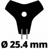 Freischneiderklinge Einhell 3405083 Edelstahl 20 cm Schwarz