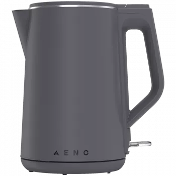 AENO Wasserkocher EK4: 1850-2200W, 1,5L, Strix, Doppelwandig, Kühle Außenhülle, Automatische Abschaltung, Trockengehschutz
