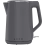 AENO Wasserkocher EK4: 1850-2200W, 1,5L, Strix, Doppelwandig, Kühle Außenhülle, Automatische Abschaltung, Trockengehschutz