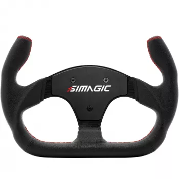 Simagic P-325C 325mm Lederlenkrad für Sim-Racing