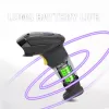 Kabelloser Barcodescanner QOLTEC 50856 – 1D- & 2D-kabelloses Handgerät, USB-Schnittstelle, ABS-Gehäuse, 170×62×100 mm, 203 g