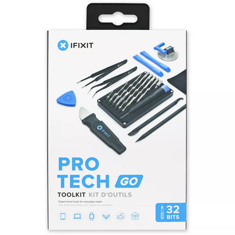 Reparatur-Werkzeugset iFixit Pro Tech GO IF145-783-1 für Elektronikreparaturen, tragbares Set