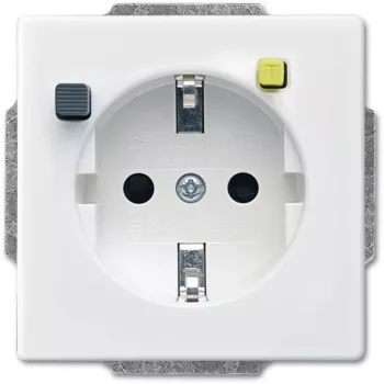 Steckdose Busch-Jaeger 3120 EUCB-84 CEE 7/3 2P+E 230 V 16 A Weiß IP20