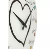 NeXtime Uhr 8030 Loving You, Ø43 cm, Wand, Weiß/Mehrfarbig