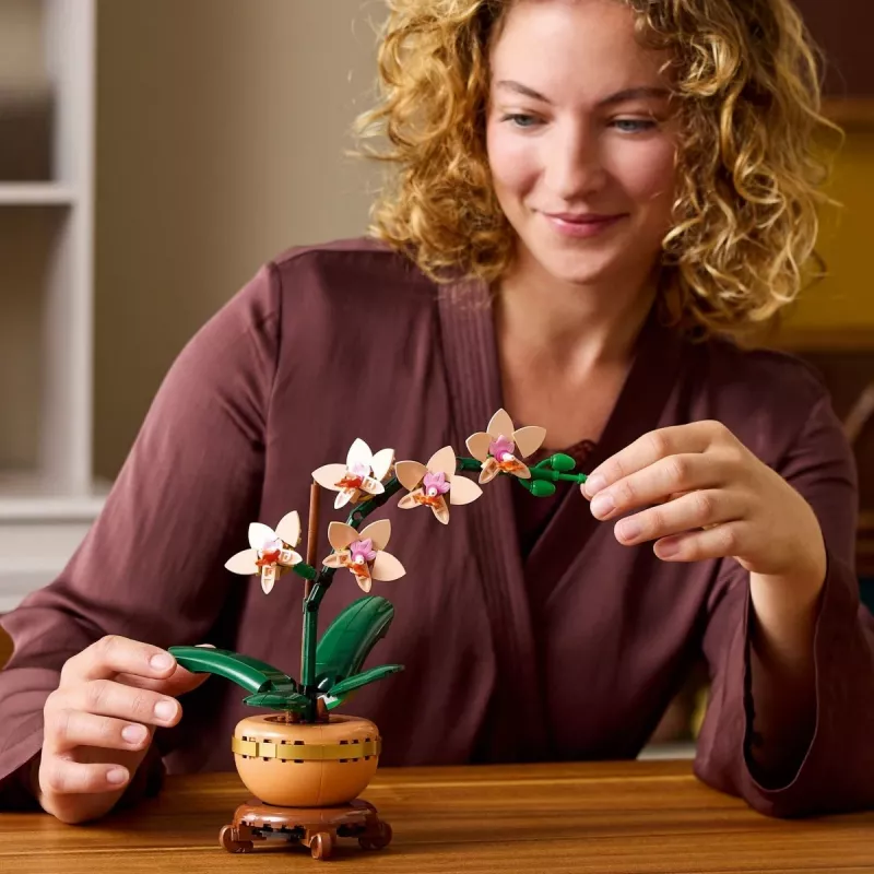 LEGO ICONS 10343 Die Botanical Collection - Mini-Orchidee