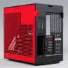 HYTE Y60 Midi Tower Schwarz, Rot