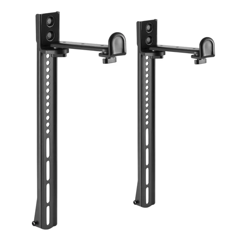 Maclean MC-914 Universal-Soundbar-Halterung Lautsprecherhalterung zur Montage unter dem Fernseher bis 15 kg VESA platzsparend
