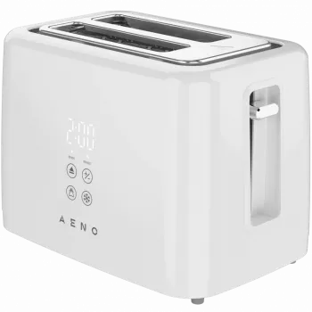 Toaster AENO ATS0002W 2-Slot, 780–930 W, 220–240 V 50–60 Hz, 3 Modi, 7 Bräunungsstufen, Weiß