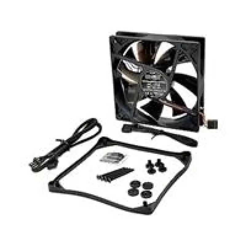NOISEBLOCKER SchwarzSilentPRO PLPS 120mm Gehäuselüfter