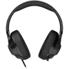 LORGAR Noah 101, Gaming-Headset mit Mikrofon, 3,5-mm-Klinkenanschluss, Kabellänge 2 m, faltbares Design, PU-Leder-Ohrpolster, Größe: 185*195*80 mm, 0,245 kg, schwarz