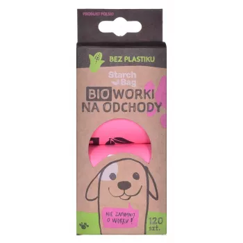 STARCH BAG - Hundekotbeutel - 8 x 15