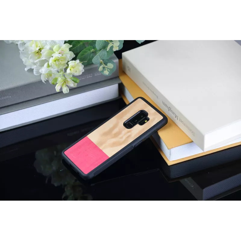 Smartphone-Hülle man and wood Galaxy S9 Plus miss match Schwarz — Schutzhülle für Samsung Galaxy S9+
