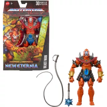 Action-Figur MATTEL Masterverse Core Beast Man JBP80 – sammelbare, bewegliche Figur