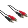 Audiokabel e+p B 33/15 15 m 2 x RCA Schwarz