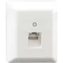Rutenbeck UAE-Cat.6A iso-8 U Ap rw - Netzwerk-Anschlussdose - RJ 45 - 1 Netzwerkdose - Reinweiß, RAL 9010 (13411501)