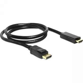 DisplayPort-zu-HDMI-Kabel 2 m – No Name, Modell 77492-2, schwarz