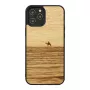 Handyhülle man and wood für iPhone 12 Pro Max Terra Schwarz — schützende Rückabdeckung