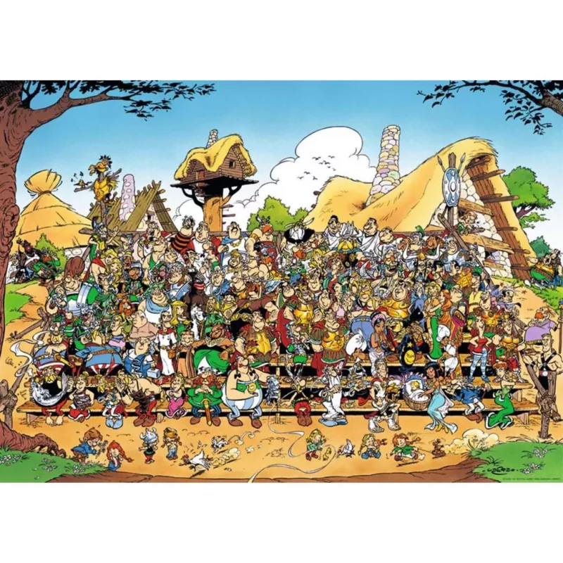 Puzzle Ravensburger 1000 Teile Colour puzzle (Cartoons) — 700 mm Breite, Alter 14+