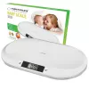 Elektronische Babywaage ESPERANZA EBS019 — Kapazität 0,03–20 kg, Teilung 0,01 kg, großes 60×25 mm LCD, weiß