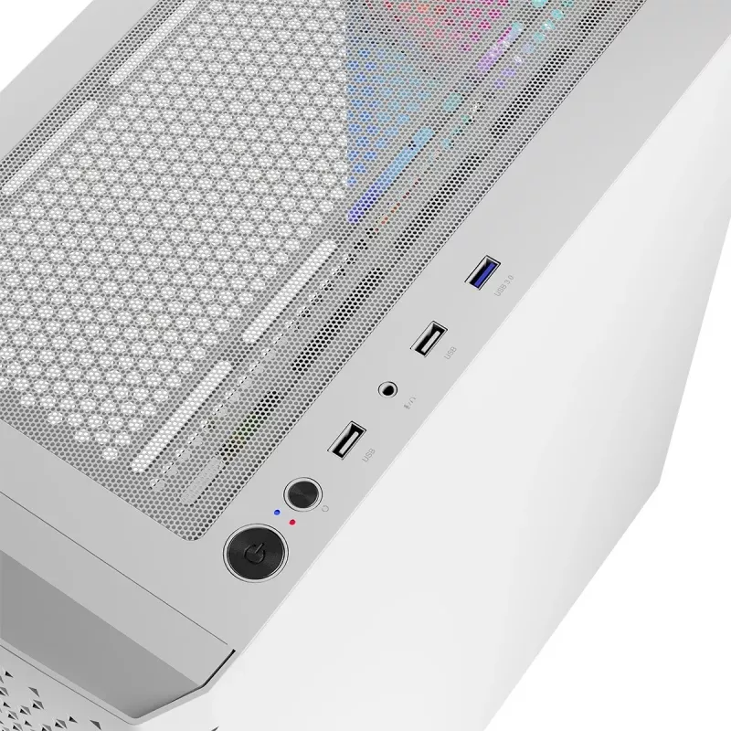 Logic ARAMIS ARGB MINIDI USB 3.0 Gehäuse Weiß