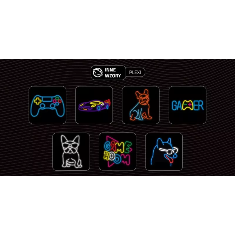 Dekoratives Neonlicht MANTA SNL56MT Dinosaurier-Stil — MANTA SNL56MT