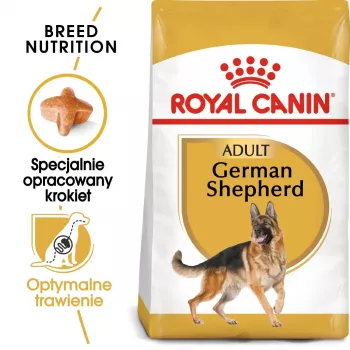Trockenfutter für Hunde Royal Canin German Shepherd Adult, 11 kg — große Rasse, Geflügel, 24 % Protein, 19 % Fett