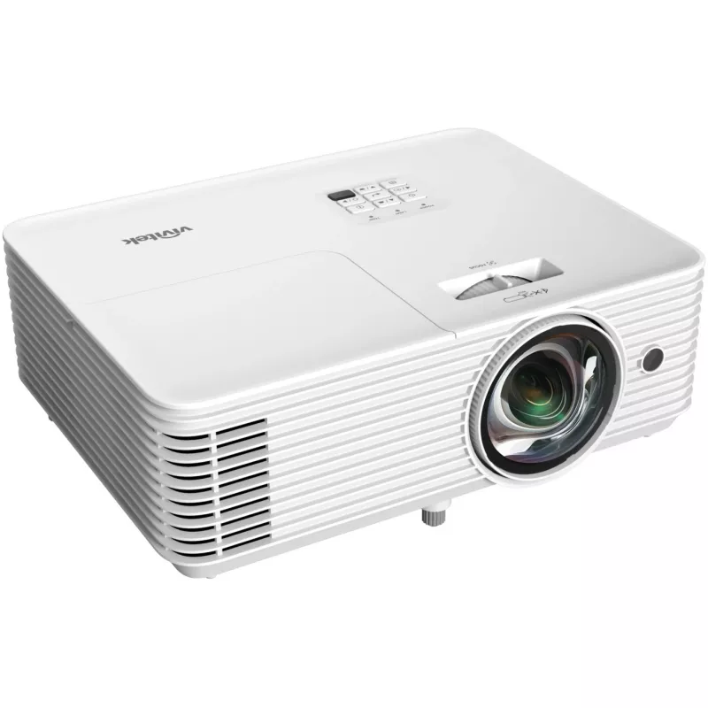 Kurzdistanzprojektor Vivitek DX335ST — 3.200 ANSI lm, WXGA 1280×800, Projektionsverhältnis 0,52:1, 16-W-Lautsprecher, HDMI 2.0