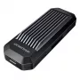 SSD-Gehäuse GRAUGEAR G-M202-AC-10G Schwarz M.2