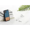 Smartphone-Hülle man and wood für iPhone 11 – Schutzcover in Denim-Schwarz