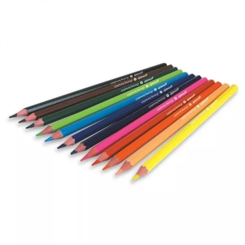 Colorino Kids Sechskant-Buntstifte 12 Farben
