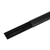 Kabelabdeckleiste Aluminium MACLEAN MC-814 B schwarz — Kabelkanalblende