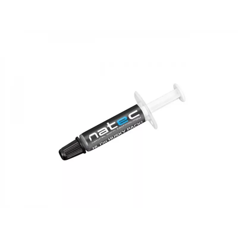 Wärmeleitpaste NATEC Husky Pack NPT-1581, Wärmeleitfähigkeit 4,63 W/m·K, grau, -30–280 °C, 10 Stück