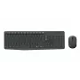 Logitech MK235 Langlebiges kabelloses Tastatur- und Maus-Set in Grau