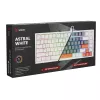Savio ASTRAL WHITE JADE Tastatur Gaming USB QWERTY US International