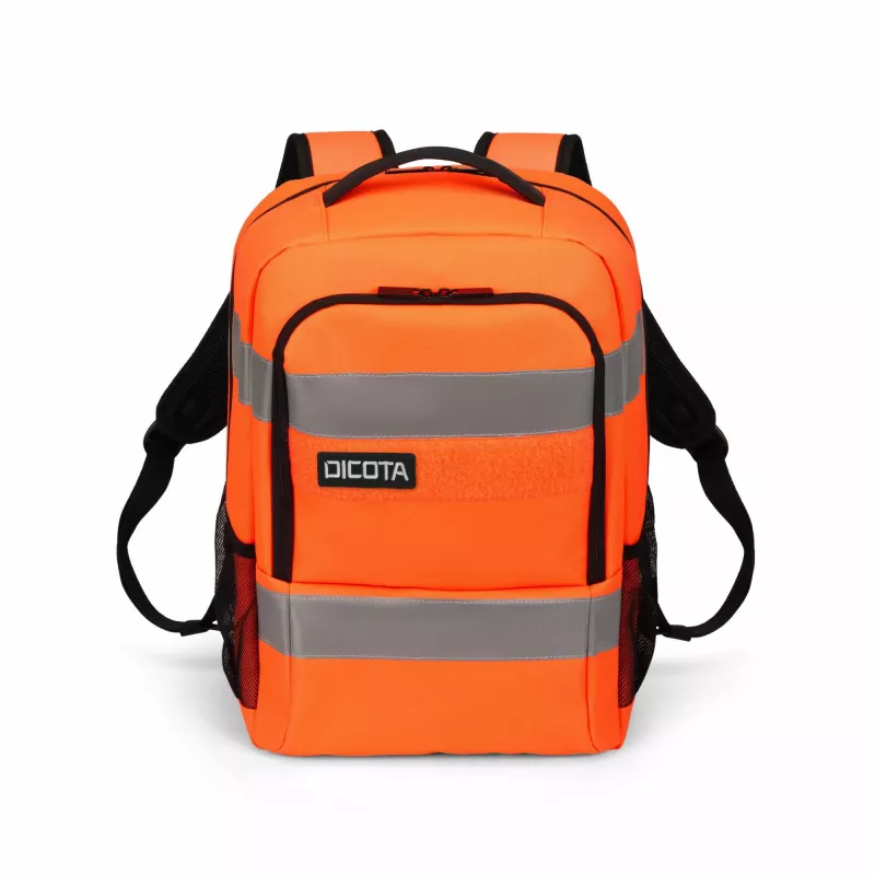 DICOTA P20471-18 Rucksack Schwarz Grau Orange recyceltes PET