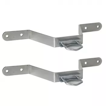 Mastmontagehalterung Extralink K150 mit M8 U-Bügel, Edelstahl, max. Belastung 14 kg, 2er-Pack