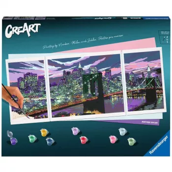Malen nach Zahlen - Creart neu York Skyline