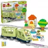 Spielzeug-Zugset LEGO DUPLO Interaktive Abenteuer-Eisenbahn 10427, 57 Teile, 2 Minifiguren, für Kinder ab 2 Jahren