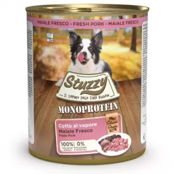 STUZZY Monoprotein Pork - Nassfutter für Hunde - 800 g