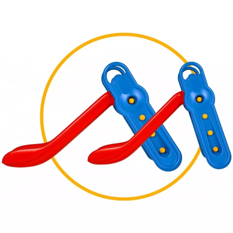 Rutsche Fun-Slide (Rot/Blau)