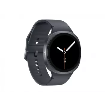 Samsung Galaxy Watch 8 3,81 cm (1,5 Zoll) AMOLED 44 mm Digital 480 x 480 Pixel Touchscreen Graphit Wi-Fi GPS (Satellit)