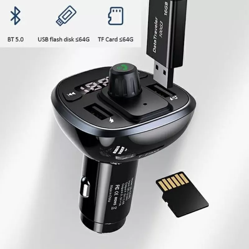 Tragbarer Bluetooth-Lautsprecher usams USA000754 mit UKW-Radio und MP3-Wiedergabe